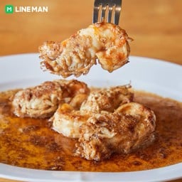 กุ้งทอดเกลือครึ่งกิโล 4 ตัว