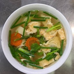 Vegetarian Tofu Egg Soup
