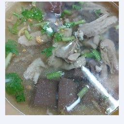 ข้าวต้มเป็ด + เลือด