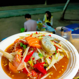 แซลมอน+กุ้งสด