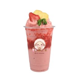 สตรอว์เบอร์รี่กล้วยหอม(ไม่ใส่นม)