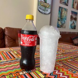 โค้ก 500ml+น้ำแข็ง