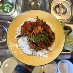 ข้าวราดแกง 1 อย่าง