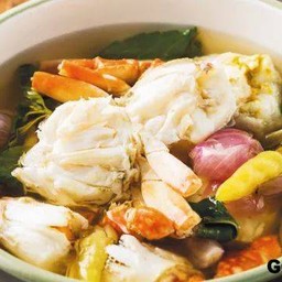 ต้มยำปูม้าน้ำใส