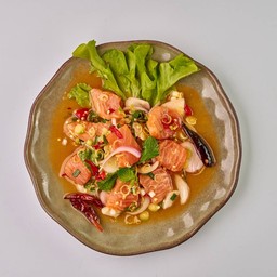 พล่าแซลมอนแซ่บ