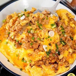 ข้าวไข่ข้นหมูสับ