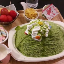 บิงซูสายไหม (ชาเขียว)