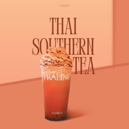 THAI TEA WITH THAI TEA WHIPPED CREAM