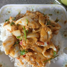 ผัดผงกะหรี่ทะเล (รับเปนกับข้าว)