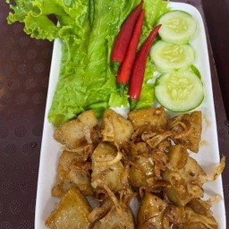 หมูยอผัดหวาน