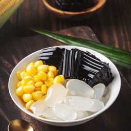 ลูกชิด ข้าวโพด เฉาก๊วย