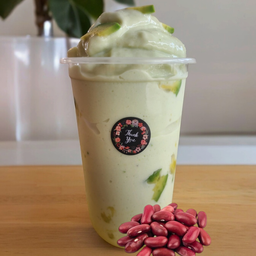 อะโวคาโด นมสด ถั่วแดง