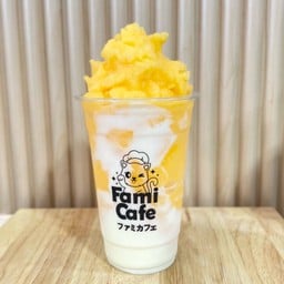 Orange yogurt smoothie