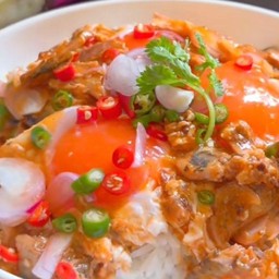 ข้าวไข่ดาวปลากระป๋อง