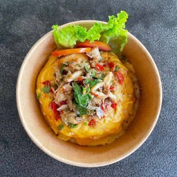 ไข่ข้นกระเพราปู