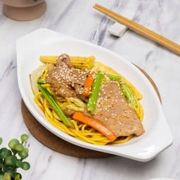 สุกี้โซบะหมู