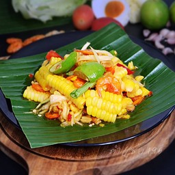 ตำข้าวโพด