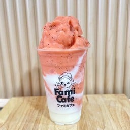 Passion fruit Strawberry Yogurt Smoothie แก้ว 20 oz