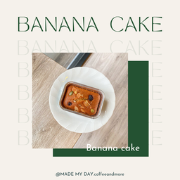 เค้กกล้วยหอมธัญพืช (homemade)