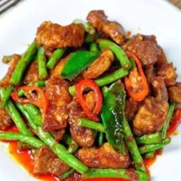 พริกแกง ( กับข้าว )