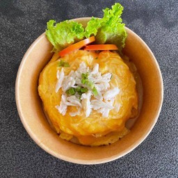 ข้าวไข่ข้นเนื้อปู