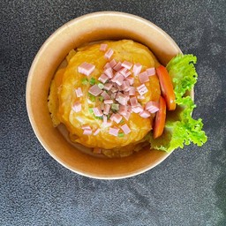 ข้าวไข่ข้นแฮม