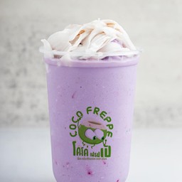 มะพร้าวน้ำหอมเผือกนมสดปั่น