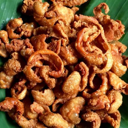 หนังไก่ทอด