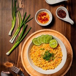 ข้าวผัดญี่ปุ่นหมูสันคอ