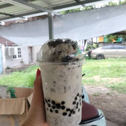 โอริโอ้ปั่นนมสดไข่มุกคาราเมล