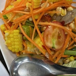 ตำข้าวโพดกุ้งสด