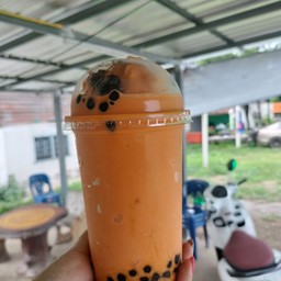 ชาไทยปั่นไข่มุกคาราเมลน้ำผึ้ง