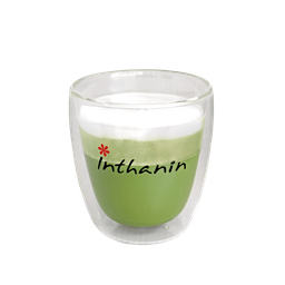 ชาเขียวลาเต้ ร้อน