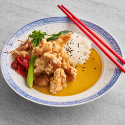 🍛ข้าวกะหรี่ไก่ทอด
