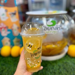 น้ำเลม่อนน้ำผึ้งโซดา