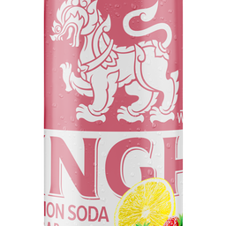 Singha Pink Lemon Soda