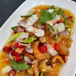 ยำกุ้งแห้ง