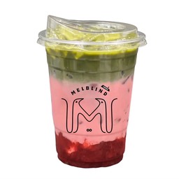 สตรอว์เบอร์รี่x2ชาเขียว