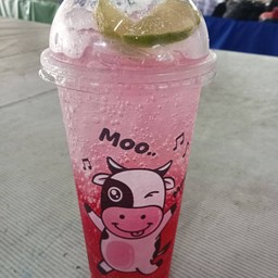 น้ำแดงมะนาวโซดา