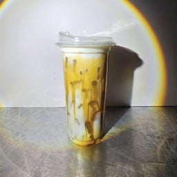 นมสดคาราเมล-เย็น