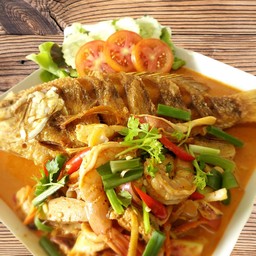 ปลาทับทิมพุงแตก