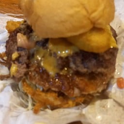 All in one burger