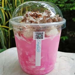 ปังเย็นนมชมพู