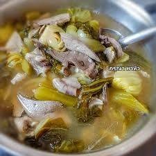 ตือฮวนหมูสด + ตับหมูสด