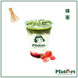 มัทฉะสตรอว์เบอร์รี่ 16 oz.