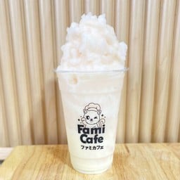 Lychee yogurt smoothie