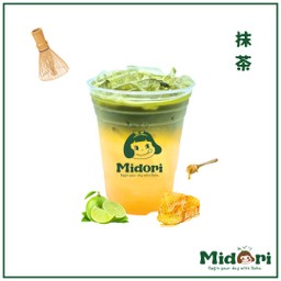 มัทฉะน้ำผึ้งมะนาว 16 oz.