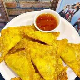 เกี๊ยวหมูเด้งทอด