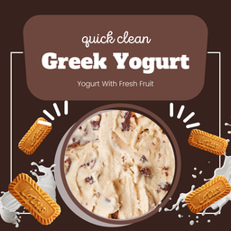 กรีกโยเกิร์ต รสบิสคอฟคุ้กกี้ (Biscoff Cookie)