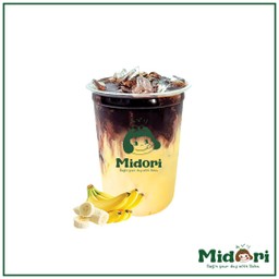 นมกล้วยโกโก้ลาวา 22 oz.